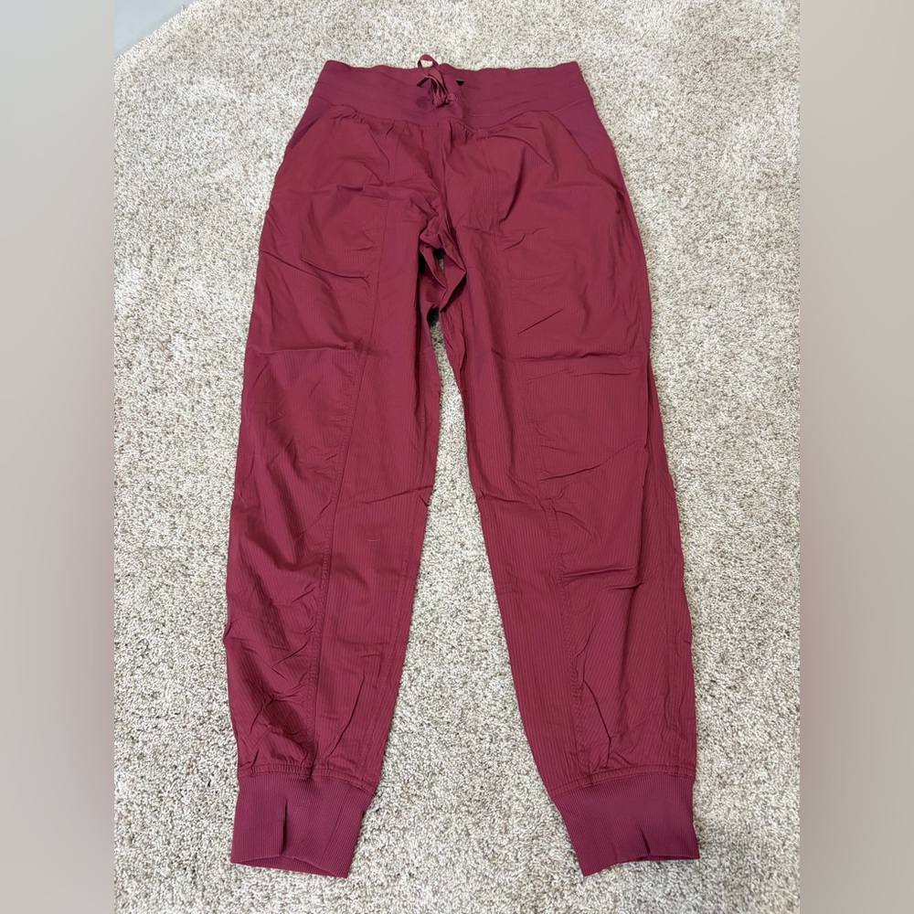 Lulu Dance Studio Burgundy Joggers